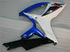 NT Europe Injection Blue White Fairing Fit for Suzuki 2006 2007 GSXR 600 750 l086