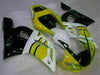 NT Europe Injection Yellow White Plastic Fairing Fit for Yamaha 1998-2002 YZF R6 g003