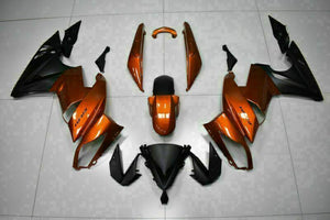 NT Europe Fit for Kawasaki Ninja 650R 2009-2011 ER6F Plastics Orange Fairing Kit s004