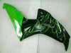 NT Europe Injection Green Flame Black Fairing Fit for Honda Fireblade 2006 2007 CBR1000RR CBR 1000 RR u025