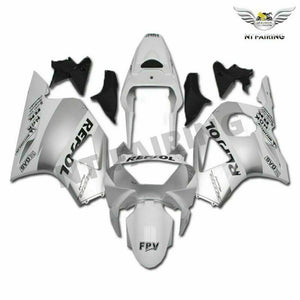 NT Europe Injection White Silver Fairing Fit for Honda 2002 2003 CBR954RR 900RR u027