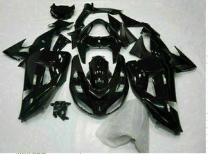 NT Europe Fit for Kawasaki Ninja 2006 2007 ZX10R ABS Glossy Black Injection Fairing s016