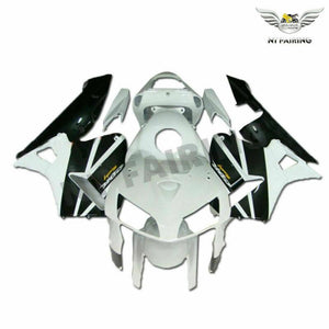 NT Europe Injection White Black Fairing Fit for Honda 2005 2006 CBR600RR CBR 600 RR Plastic u013
