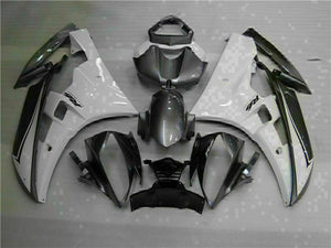 NT Europe Injection Plastic White Silver Fairing Fit for Yamaha 2006-2007 YZF R6 g034