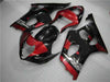 NT Europe Injection Plastic Red Black Fairing Fit for Suzuki 2003-2004 GSXR 1000 p046