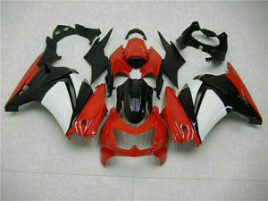 NT Europe Fit for Kawasaki 2008-12 EX250 250R ABS Red Black Injection Fairing Kit t012