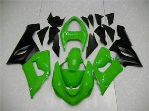 NT Europe Fit for Kawasaki Ninja 2005-2006 ZX6R 636 Green Black Injection Fairing