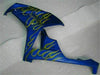 NT Europe Injection Yellow Flame Blue Fairing Fit for Honda Fireblade 2006 2007 CBR1000RR CBR 1000 RR u079