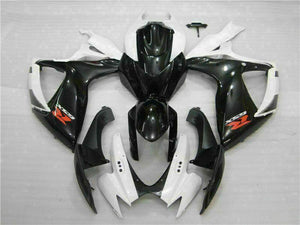 NT Europe Injection White Black Fairing Fit for Suzuki 2006 2007 GSXR 600 750 o064
