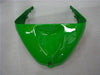 NT Europe Green Matte Black Plastics Fairing Fit for Kawasaki 2005 2006 ZX6R 636 Injection
