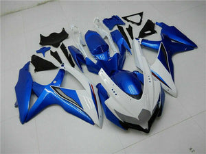 NT Europe Injection Blue White Fairing Set Fit for Suzuki 2008-2010 GSXR 600 750 n004e