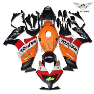NT Europe Injection Mold Orange Black Fairing Fit for Honda Fireblade 2012 2013 2014 2015 2016 CBR1000RR CBR 1000 RR u004