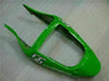 NT Europe Fit for Kawasaki 2000-2002 ZX6R Plastic Green Black Injection Fairing ABS t022