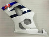 NT Europe Injection White Black Set Fairing Fit for Suzuki 2003-2004 GSXR 1000 n048
