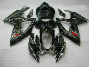 NT Europe Injection Black Plastic Fairing Fit for Suzuki 2006 2007 GSXR 600 750 n030