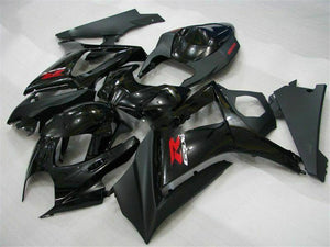 NT Europe Injection Mold Black Fairing Kit Fit for Suzuki 2007-2008 GSXR 1000 n004