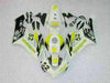 NT Europe Hannespree Injection Plastic Yellow White Fairing Fit for Honda Fireblade 2004-2005 CBR 1000 RR CBR1000RR u0111
