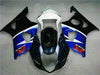 NT Europe Injection Black Blue ABS Fairing Kit Fit for Suzuki 2003-2004 GSXR 1000 p033