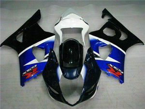 NT Europe Injection Black Blue ABS Fairing Kit Fit for Suzuki 2003-2004 GSXR 1000 p033