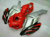 NT Europe Injection Fairing Red Silvery Fit for Honda Fireblade 2004-2005 CBR 1000 RR CBR1000RR u021