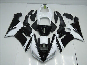 NT Europe Fairing Fit for Kawasaki 2005 2006 636 ZX6R Black White New ABS Bodywork Kit e09A