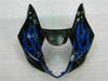NT Europe Injection Blue Flame Black Fairing Fit for Suzuki 2003-2004 GSXR1000 p019