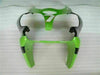 NT Europe Fit for Kawasaki 2000-2002 ZX6R Plastic Green Black Injection Fairing ABS t021