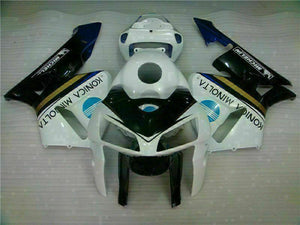 NT Europe Konica Injection White Black Fairing Fit for Honda 2005 2006 CBR600RR CBR 600 RR u069