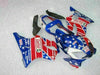NT Europe Injection Blue Red ABS Kit Fairing Fit for Honda 2001-2003 CBR600 F4I u033