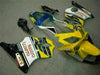 NT Europe Yellow White Injection Fairing Kit Fit for Honda 2001-2003 CBR600 F4I u015