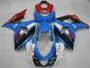 NT Europe Injection Blue Black Fairing ABS Fit for Suzuki 2009-2016 GSXR 1000 q008