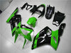 NT Europe Fit for Kawasaki 03-04 ZX6R 636 Plastic Green Black Injection Fairing a007