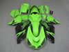 NT Europe Green Black Injection Molding Fairing Fit for Kawasaki 2006-2011 ZX14R ZZR1400 Kit e04A