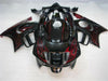 NT Europe Red Flame Injection Fairing Set Fit for Honda 1997-1998 CBR600F3 u007