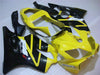 NT Europe Injection Mold Yellow Fairing Kit Fit for Honda 2001-2003 CBR600 F4I TH e046