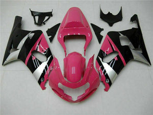 NT Europe Injection Mold Pink Black Fairing Fit for Suzuki 2001-2003 GSXR 600 750 n022