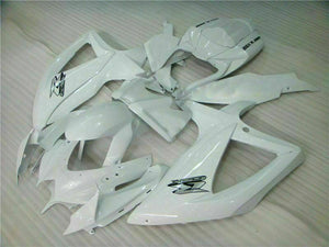 NT Europe Injection Mold  White Fairing Kit Fit for Suzuki 2008-2010 GSXR 600 750 n018