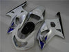 NT Europe Injection  White Silver Fairing Fit for Suzuki 2001-2003 GSXR 600 750 l075