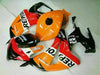 NT Europe Injection Mold Orange Repsol Fairing Fit for Honda Fireblade 2008 2009 2010 2011 CBR1000RR CBR 1000 RR u015