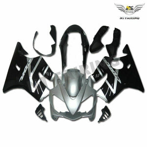 NT Europe Injection Mold Silver Black Fairing Fit for Honda 2004-2007 CBR600 F4I u022