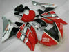 NT Europe Injection Bodywork Red Silver Fairing Fit for Yamaha 2008-2015 YZF R6 g017