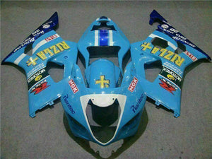NT Europe Injection Blue Plastics ABS Fairing Fit for Suzuki 2003-2004 GSXR 1000 q043