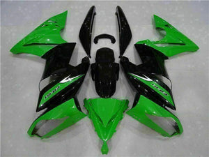 NT Europe Fit for Kawasaki Ninja 650R 2006-2008 ER6F Plastic Green Black Fairing t007