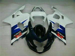 NT Europe Injection  White Black Fairing Fit for Suzuki 2004 2005 GSXR 600 750 n054