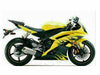 NT Europe Injection Mold  Yellow Plastic Fairing Fit for Yamaha 2008-2015  YZF R6 g012