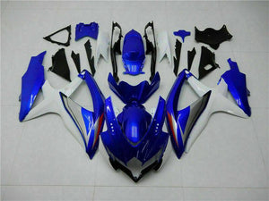 NT Europe Injection Mold Blue White Fairing Fit for Suzuki 2008-2010 GSXR 600 750 n066
