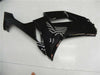 NT Europe Fit for Kawasaki 2007 2008 ZX6R Plastic Glossy Black Injection Fairing Set n0q-B