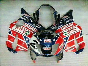 NT Europe Red Blue Fairing Injection Fit for Honda 1999-2000 CBR600 F4 ABS Plastic u016