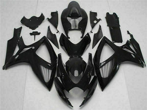 NT Europe Injection Black Plastic Fairing Fit for Suzuki 2006 2007 GSXR 600 750 n0100