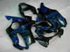 NT Europe Blue Flames Injection Fairing Set Fit for Honda 2001-2003 CBR600 F4I u007